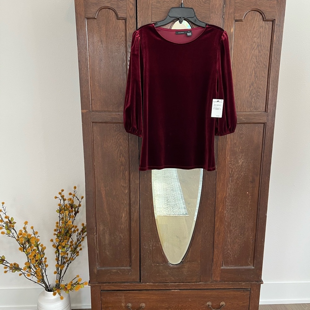 Halogen Velvet Top - M - Picture 5 of 7